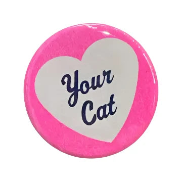 I Love Your Cat Button