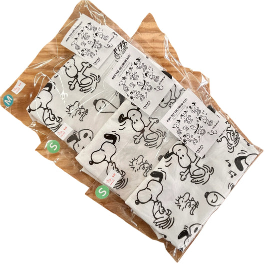 Snoopy Kids Tee Coloring Kit