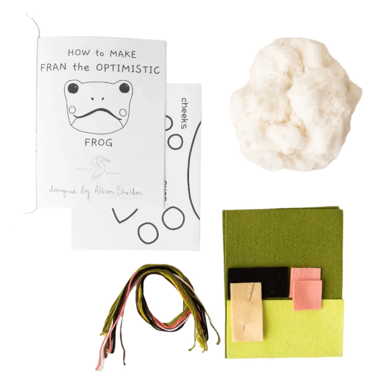 Fran the Optimistic Frog - DIY Craft Kit