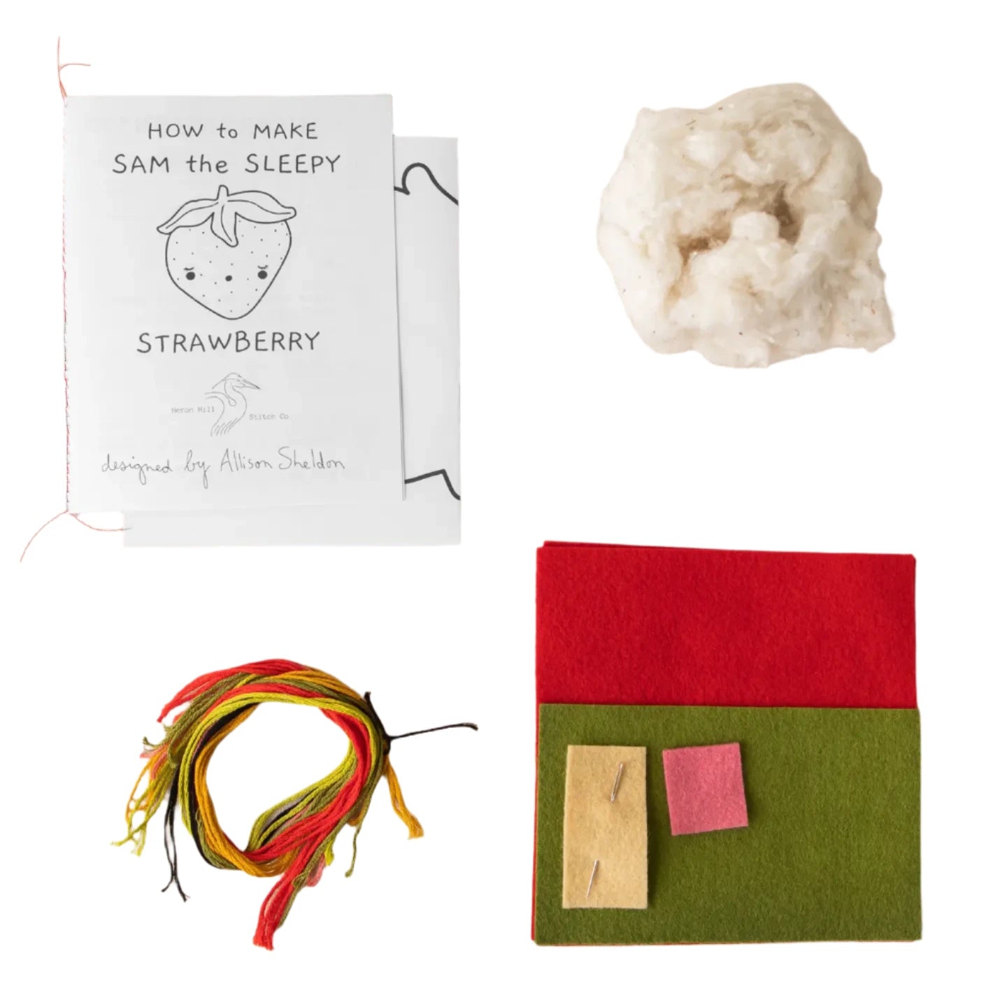 Sam the Sleepy Strawberry - DIY Craft Kit