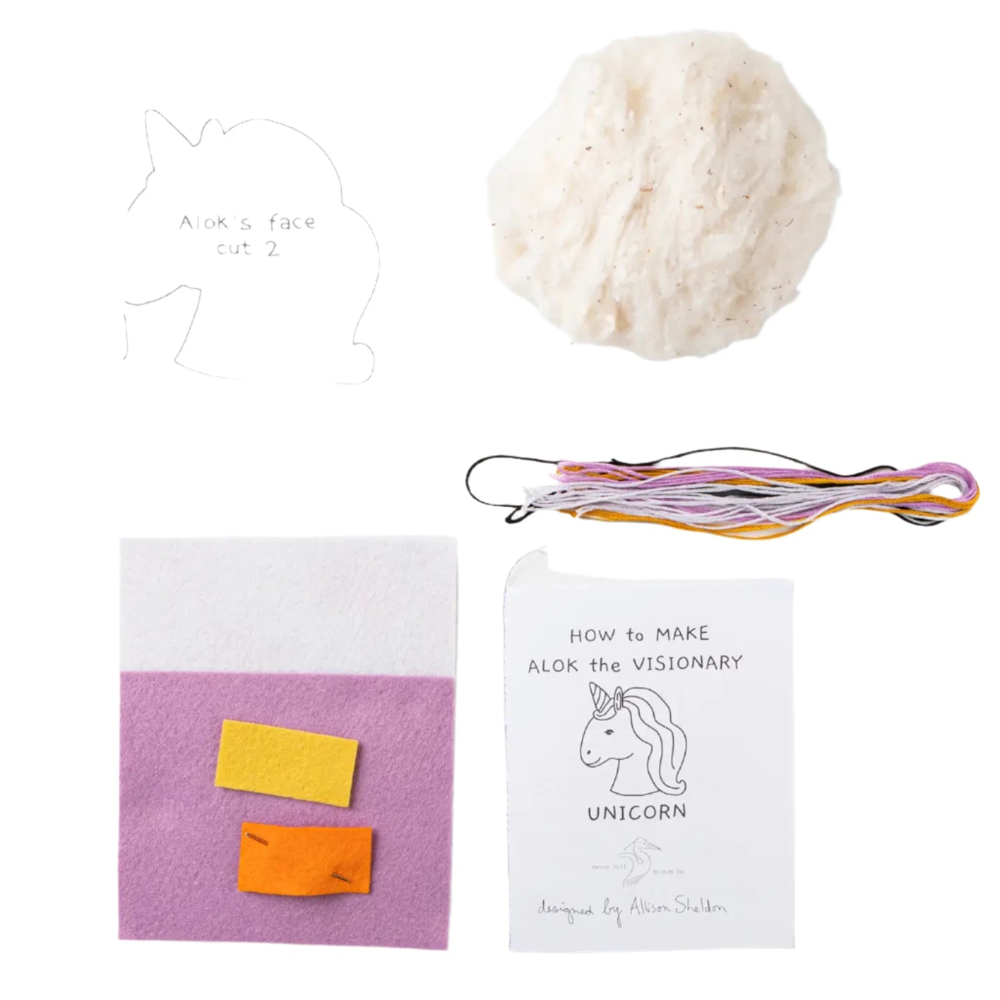 Alok the Visionary Unicorn - DIY Craft Kit