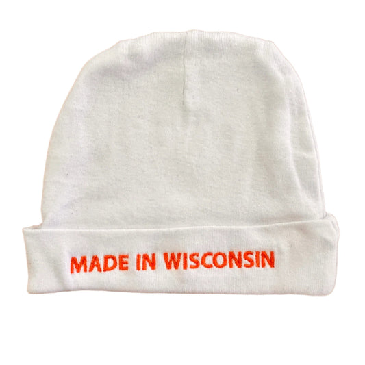 Made In Wisconsin Baby Hat