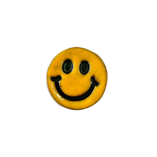 Smiley Face 1-inch Magnet