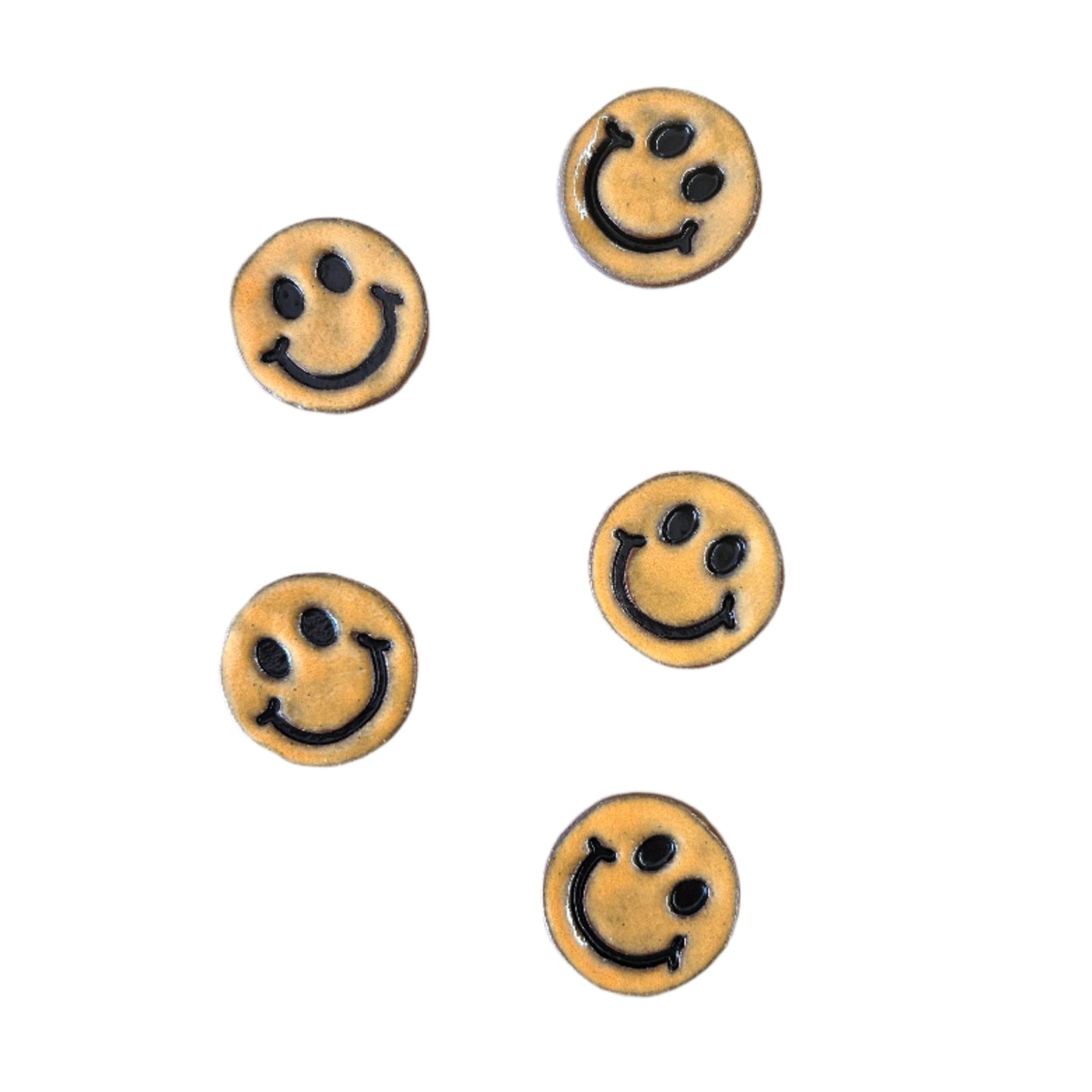 Smiley Face 1-inch Magnet