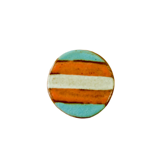 Trans Flag 1-inch Magnet