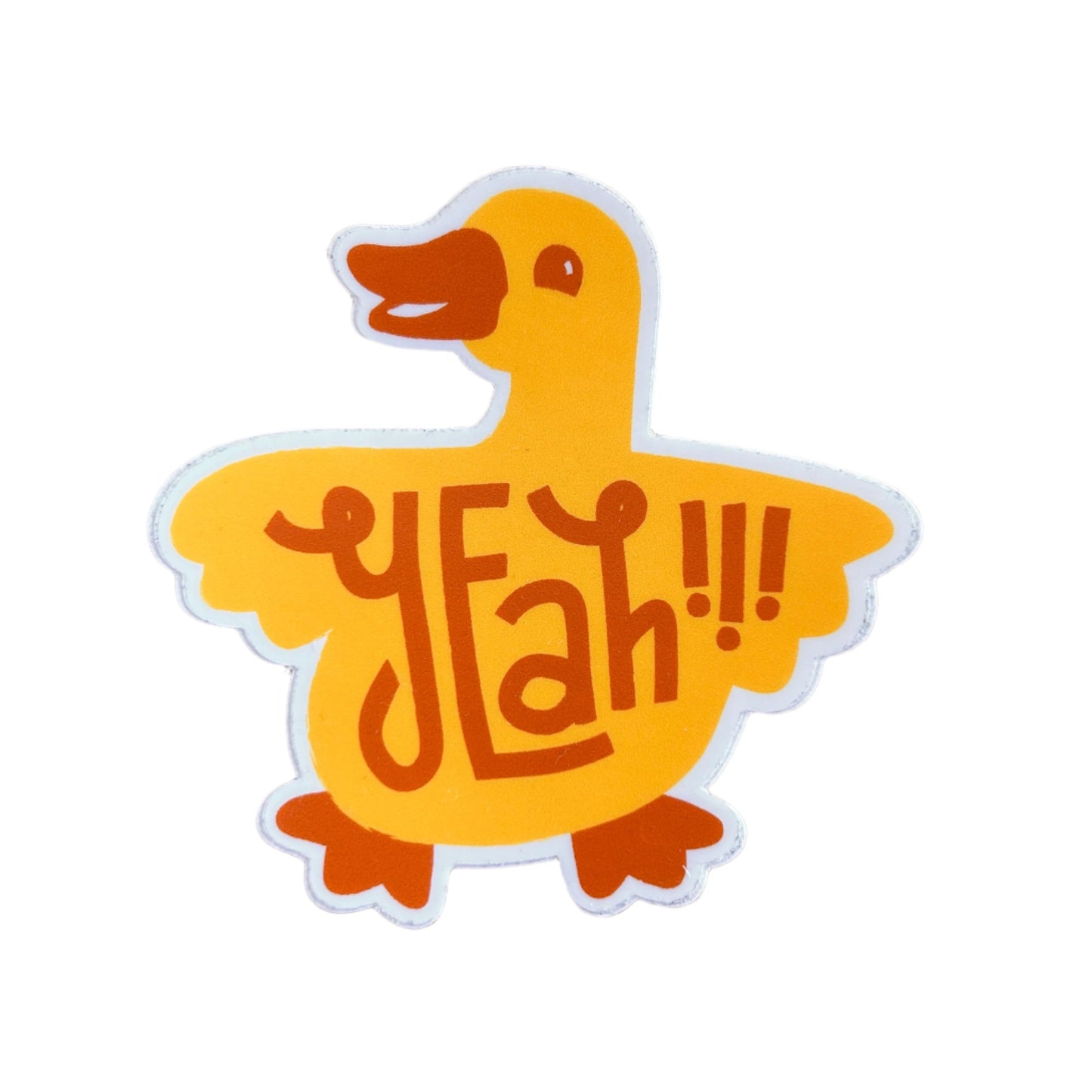 Duck Yeah Sticker