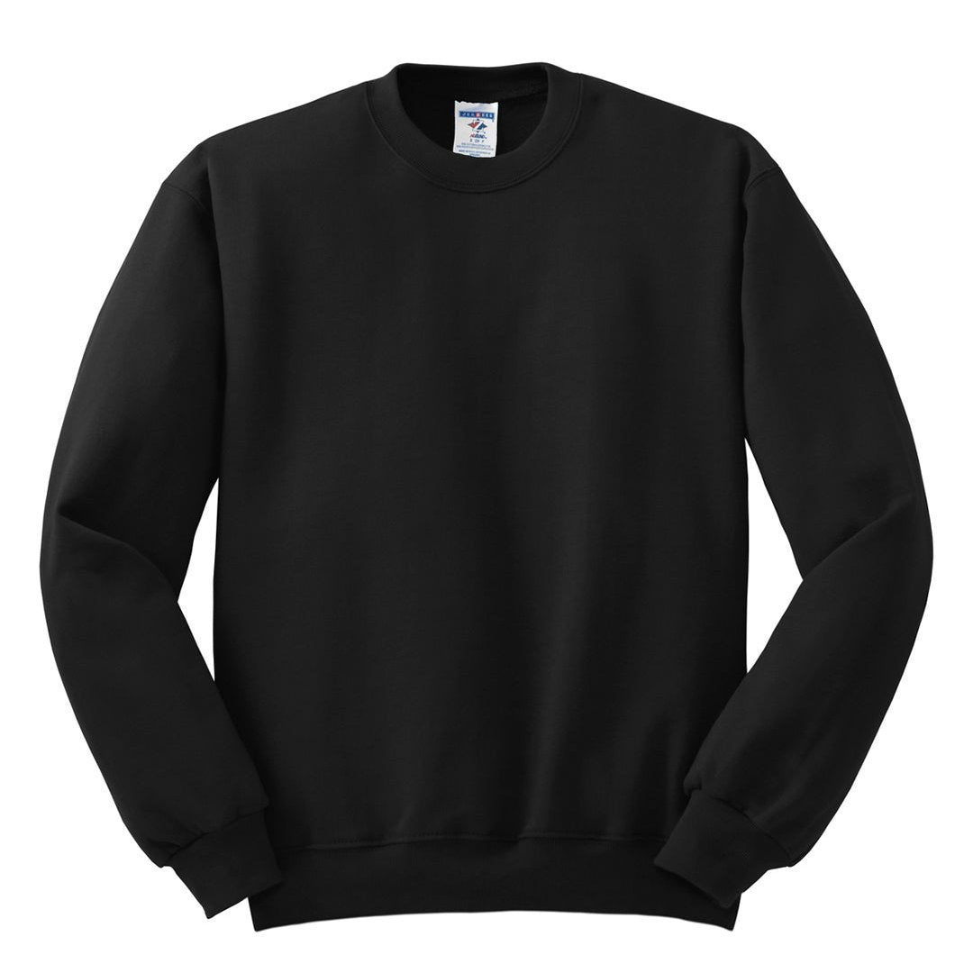 Patch Bar Crewneck in Black