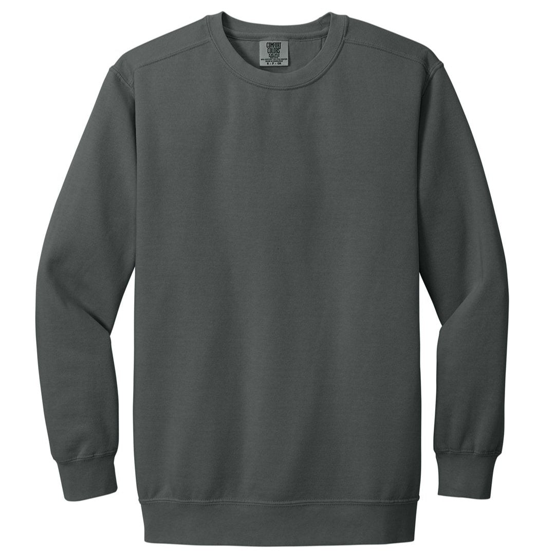 Patch Bar Premium Crewneck in Pepper Gray