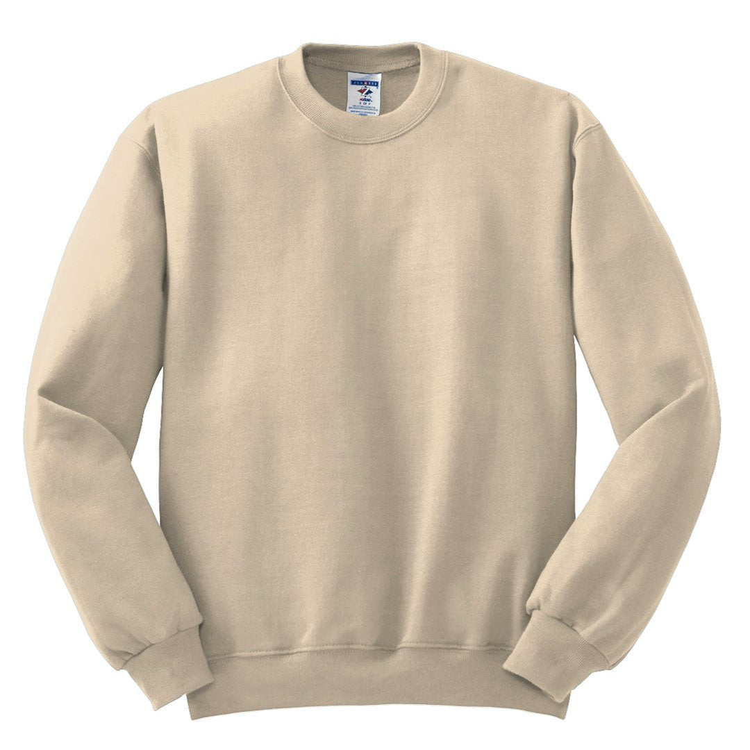 Patch Bar Crewneck in Sandstone